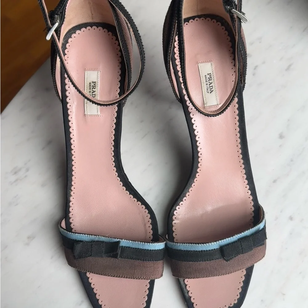 Prada - Vintage Grosgrain Heel (size 9/39.5) - Picture 6 of 6